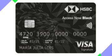 tarjeta access now black hsbc